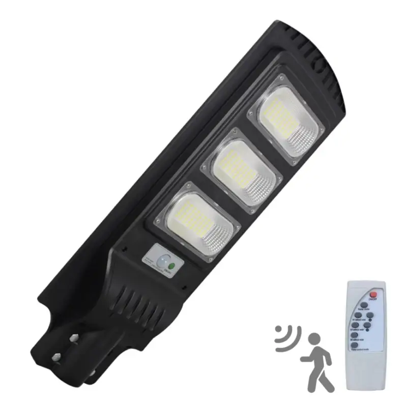 Must-Have LED Zonne-energie straatlamp met sensor STREET LED/10W/3,2V 10000 mAh IP65 + afstandsbediening