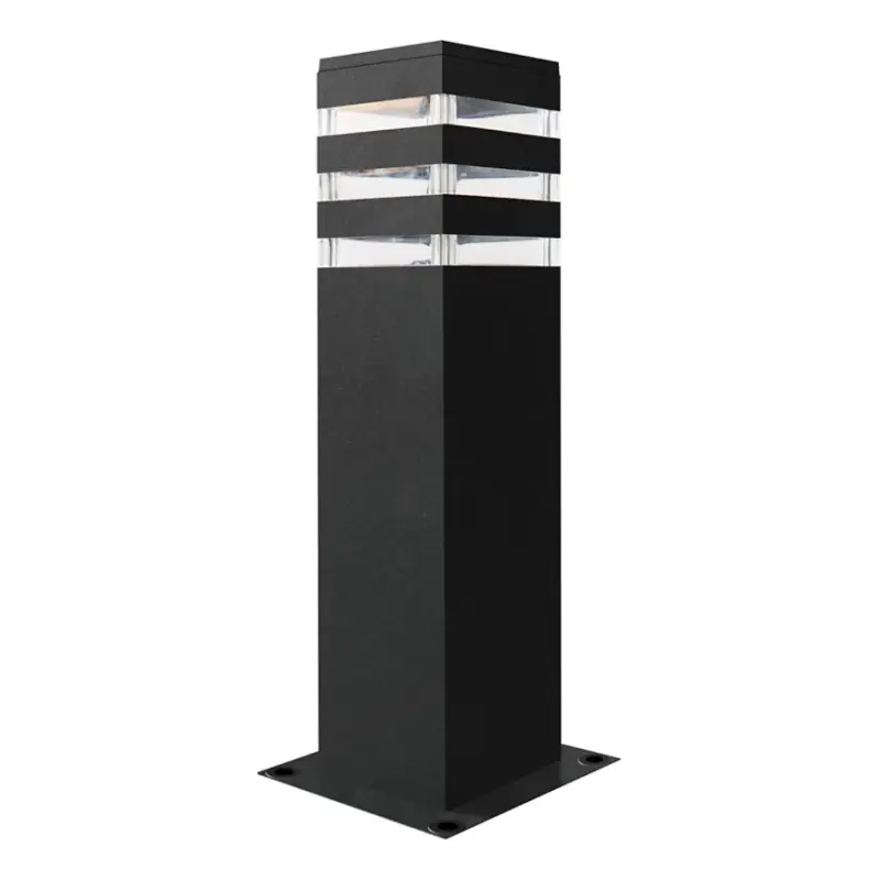 Buitenlamp TEKSAS 1xE27/12W/230V IP44 44 cm antraciet Superprijs