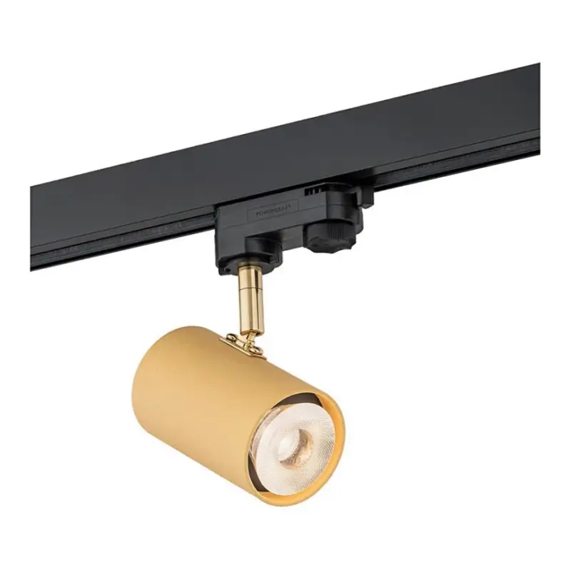 Alleen Vandaag Argon 4323 - Goudkleurige LED Spot voor railsysteem HAGA LED / 9W / 230V