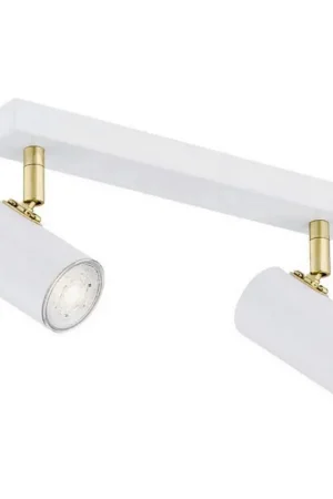 Actieprijs Argon 0890 - Wit gouden spot LAGOS 2x GU10 / 5W / 230V