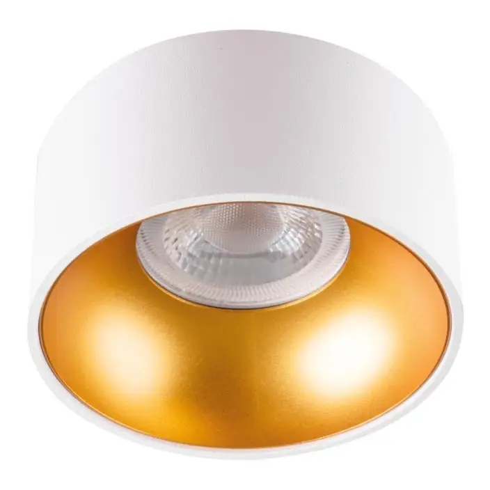 Hoge Kwaliteit Inbouw Lamp MINI RITI 1xGU10/25W/230V wit/goud