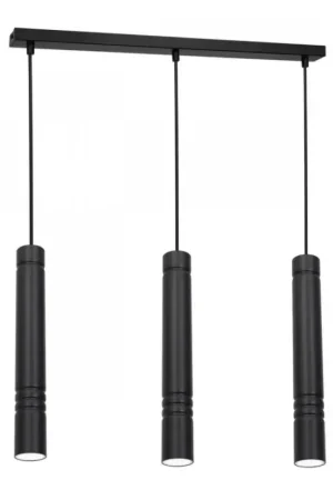 Aanbieding Hanglamp aan een koord IMPLODE 3xGU10/8W/230V zwart