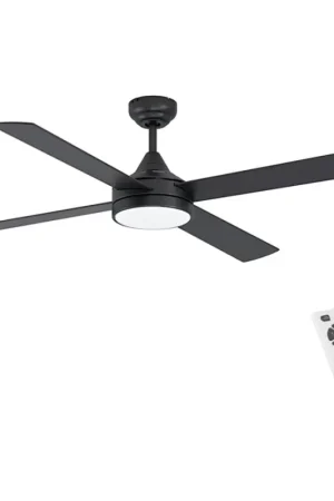 Eglo - Dimbare LED Plafond Ventilator LED/20W/230V + afstandsbediening zwart Lage Kosten