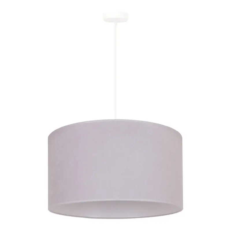 Tijdelijk Beschikbaar Duolla - Hanglamp aan een koord BRISTOL 1xE27/40W/230V diameter 45 cm grijs
