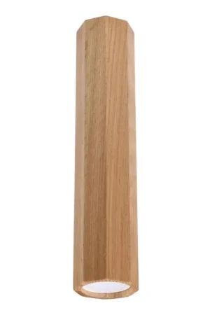 Betaalbaar Spot ZEKE 1xGU10/40W/230V 30 cm eiken
