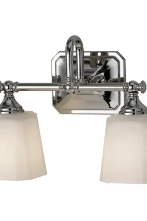 Express Levering Elstead FE-CONCORD2-BATH - LED Badkamer wandlamp CONCORD 2xG9/3W/230V IP44