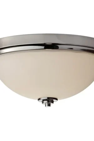Nieuw Elstead FE-MALIBU-F-BATH - Badkamer plafondlamp MALIBU 1xE27/60W/230V IP44