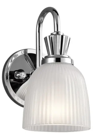 Beste Prijs Elstead KL-CORA1-BATH - LED Badkamer wandlamp CORA 1xG9/3W/230V IP44