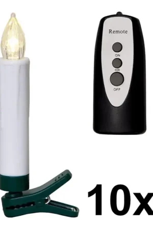 Aanbieding Eglo 410003 -SET 0x LED Verlichting voor Kerstboom 1xLED/0,06W/1xAA IP44 + Afstandsbediening