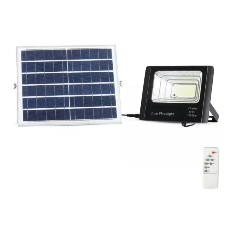 Direct Verzonden LED Dimbare zonne-spot LED/16W/3,2V 4000K IP65 10000 mAh + afstandsbediening