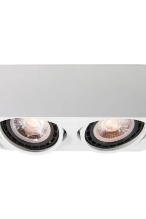 Koop Vandaag Azzardo AZ4132 - Spot PAOLA 2xGU10-ES111/16W/230V wit