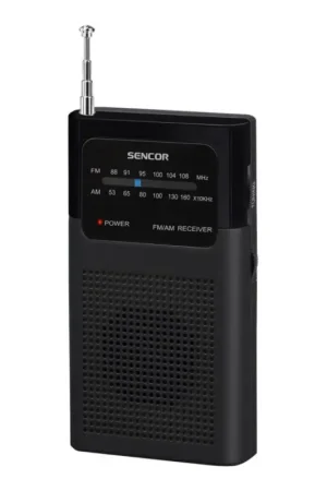 Populair Sencor - Zak FM/AM radio 2xAAA