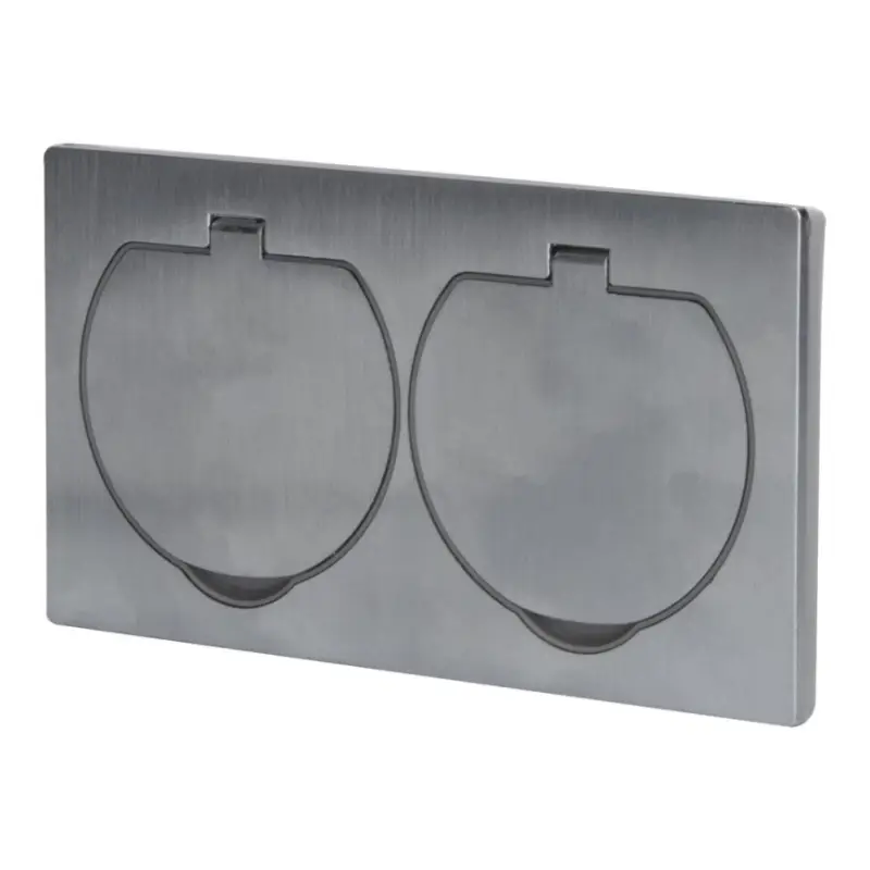 Dubbel grondstopcontact inbouw voor buiten IP55 Koop Online