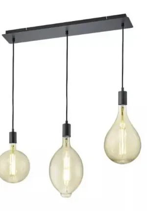 Direct Verzonden Trio - Dimbare LED Hanglamp aan een koord GINSTER 3xE27/8W/230V