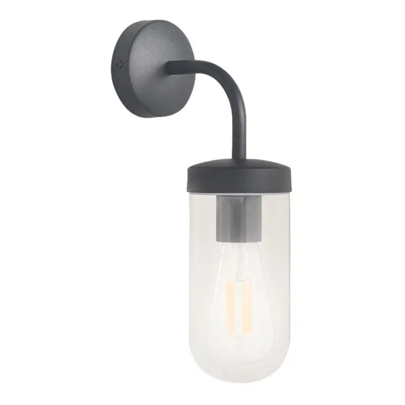 Tijdelijk Beschikbaar Rabalux - Badkamer wandlamp 1xE27/60W/230V IP44 zwart
