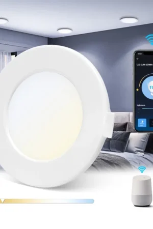Aigostar - LED Plafondlamp 6W/230V d. 11,5 cm Wi-Fi Nu Kopen