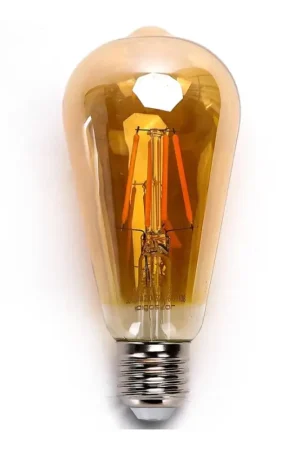 Actieprijs LED lamp ST64 E27/4W/230V 2200K - Aigostar