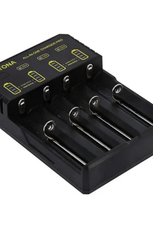 Laatste Kans PATONA - Batterij oplader AA/AAA/18650/14500/CR123A