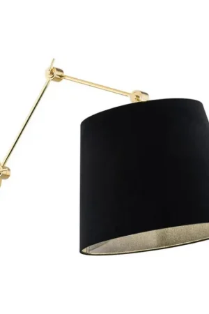 Aanbieding Argon 4898 - Wandlamp ZAKYNTOS PLUS 1xE27/15W/230V zwart/gouden