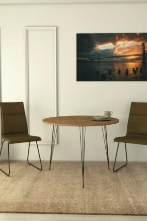 Eettafel SANDALF 75x90 cm bruin Bestel Nu