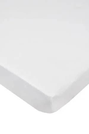 aEKO - Waterproof laken met elastische band JERSEY 120x60 cm wit Uitverkoop