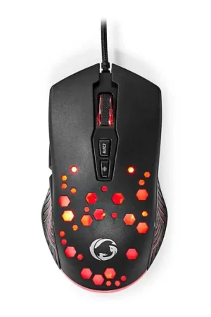 LED Gaming muis 800/1200/2400/3200/4800/7200 DPI 7 knoppen zwart Nu Kopen
