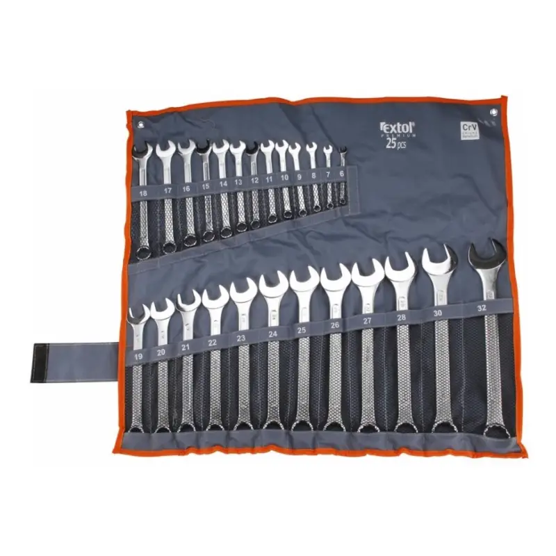 Extol Premium - Set steeksleutels 6-32mm 25 st Populair