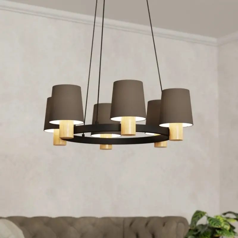 Actieprijs Eglo - Hanglamp aan kabel 6xE27/40W/230V