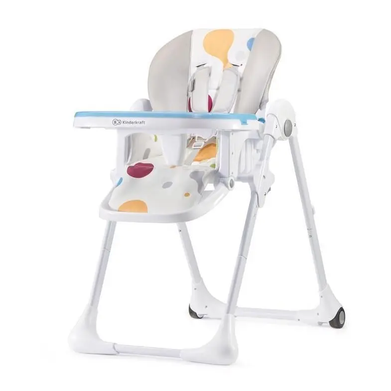 KINDERKRAFT - Kindereetkamerstoel YUMMY beige/wit Beste Prijs