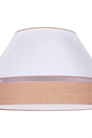 Aanbieding Duolla - Plafondlamp AVIGNON 3xE27/15W/230V diameter 60 cm wit/bruin