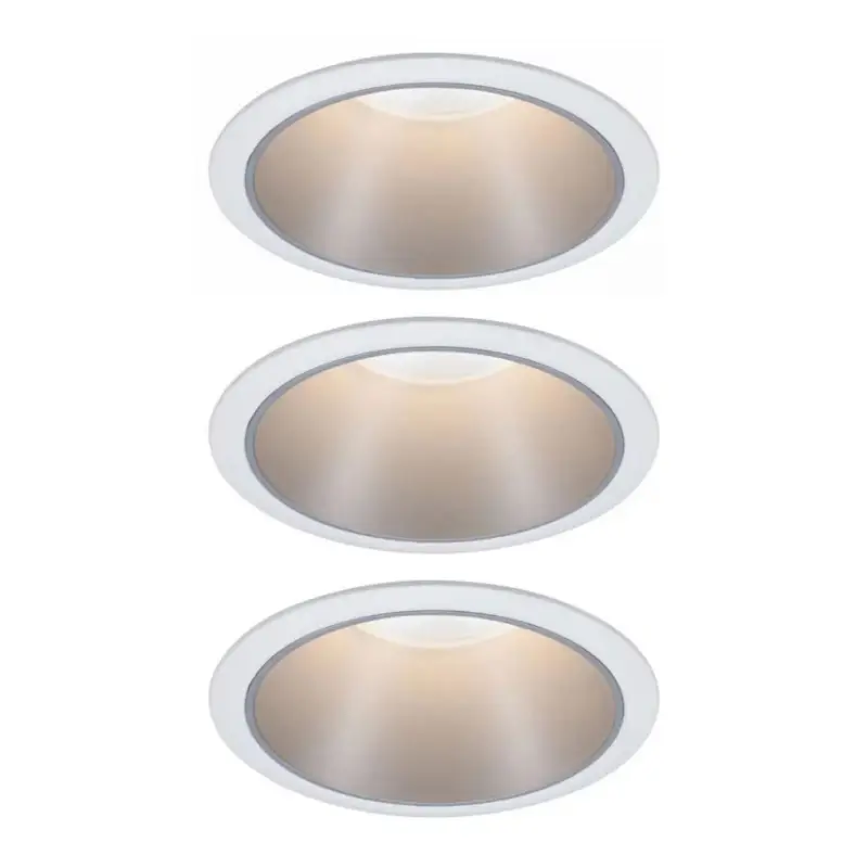 Paulmann 93410 - SET 3xLED/6,5W IP44 Dimbare badkamer inbouwlamp COLE 230V Premium