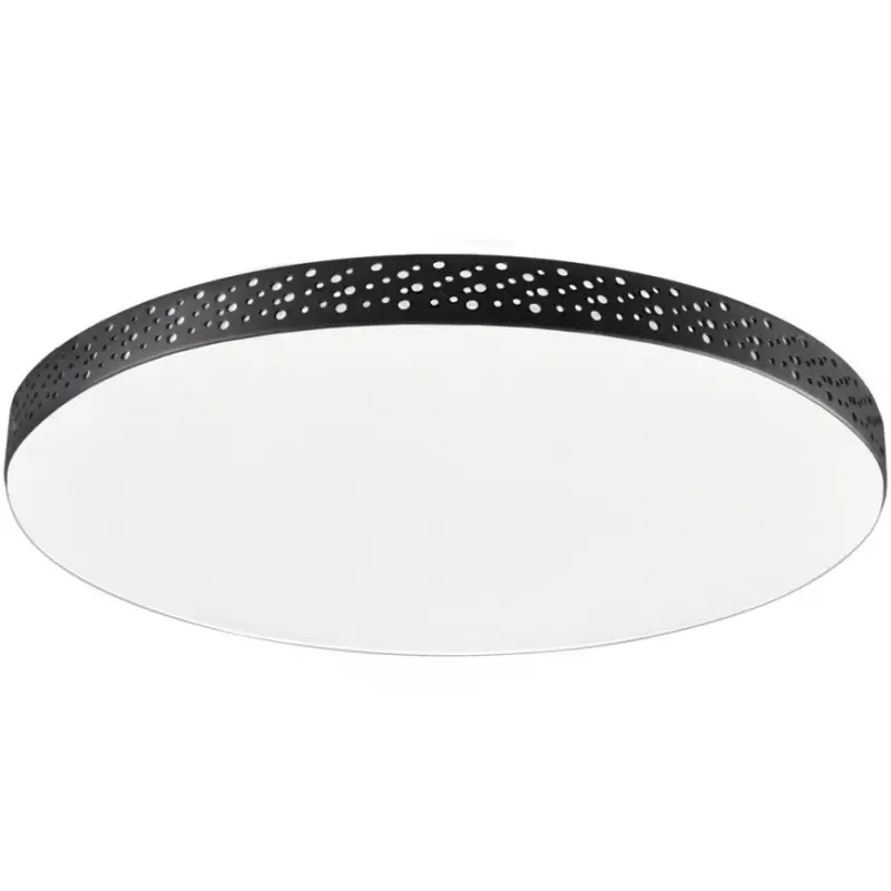 LED Badkamer plafondlamp MOON LED/18W/230V zwart IP44 Korting