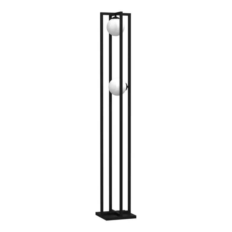 Gereduceerde Prijs Staande lamp DIEGO 2xE14/40W/230V zwart