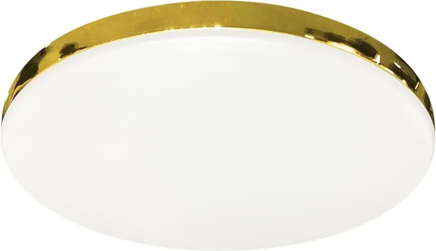 Aanbieding LED Badkamer plafondlamp MAYA LED/15W/230V diameter 33 cm IP44 goud