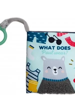 Taf Toys - Kinderboek van textiel beer Koop Online