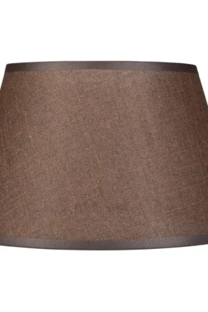 Premium Vervangende lampenkap voor kroonluchter en wandlamp ANTONIO E14 120x200 mm bruin