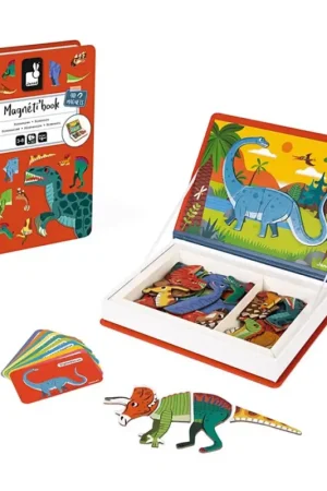 Koop Vandaag Janod - Magnetische interactieve set MAGNETIBOOK dinosaurussen