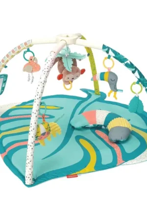 Laatste Versie Infantino - Kinderdeken om mee te spelen met een trapeze 4in1 Zoo