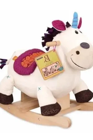 B-Toys - Schommelende eenhoorn DILLY DALLY populier Koopje