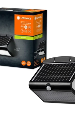 Betaalbaar Ledvance - LED 44 / 5.000 Solar wandlamp met bewegings- en schemersensor VLINDER LED/8W/3,7V 2000 mAh IP65