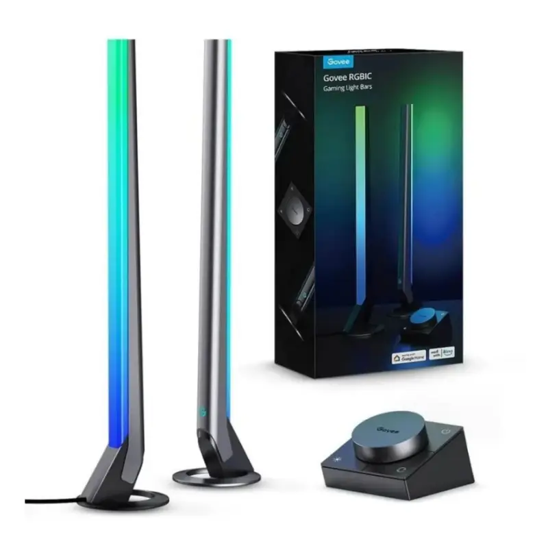 Govee - SET 2x Smart Gaming Wi-Fi LED RGBIC Panels + Smart Dual + afstandsbediening Koop Vandaag