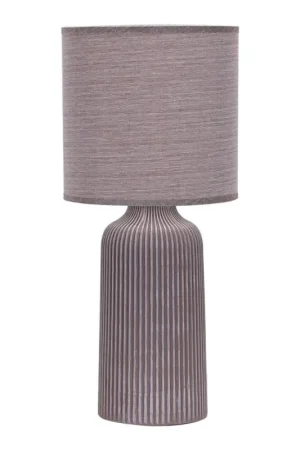 Exclusieve Aanbieding ONLI - Tafellamp SHELLY 1xE27/22W/230V bruin 45 cm