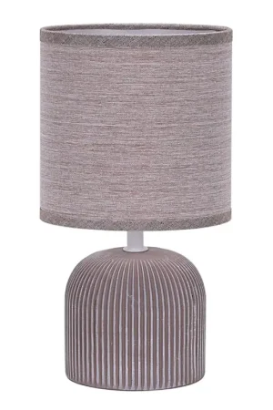 Weekendaanbieding ONLI - Tafellamp SHELLY 1xE27/22W/230V bruin 28 cm