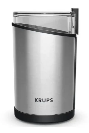 Speciale Aanbieding Krups - Elektrische koffiebonenmolen 85g FAST-TOUCH 200W/230V mat chroom