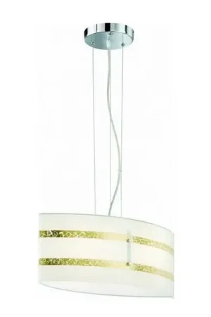Trio - Hanglamp aan kabel NIKOSIA 2xE27/40W/230V goudkleurig Merkproduct