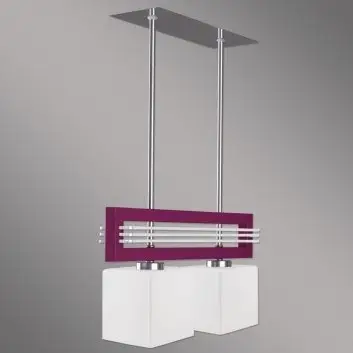 Seizoensaanbieding Prezent 51262 - Hanglamp SANGA 2xE14/60W/230V