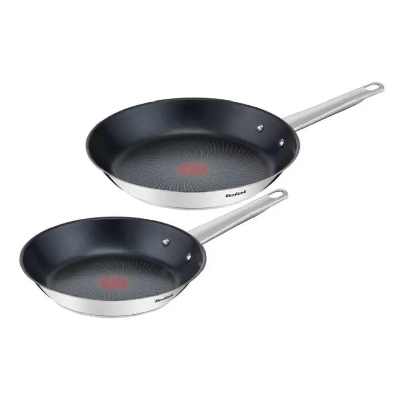 Gratis Retour Tefal - Set van 2 COOK EAT koekenpannen 24/28 cm