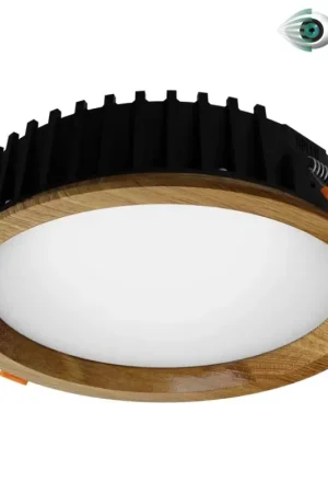 APLED - LED Hang plafondverlichting RONDO WOODLINE LED/12W/230V 4000K diameter 20 cm eiken massief hout Bestel Nu