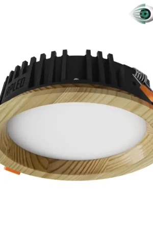 APLED - LED Hang plafondverlichting RONDO WOODLINE LED/6W/230V 3000K diameter 15 cm grenen massief hout Merkproduct