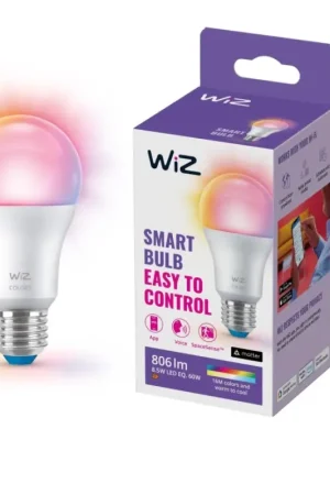 Bestseller Dimbare LED RGB lamp A60 E27/8,5W/230V 2200-6500K Wi-Fi - WiZ